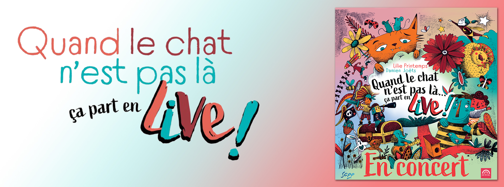 Quand le chat n’est pas là… ça part en LIVE !